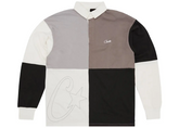 Corteiz C Star Rugby Shirt - Greyscale
